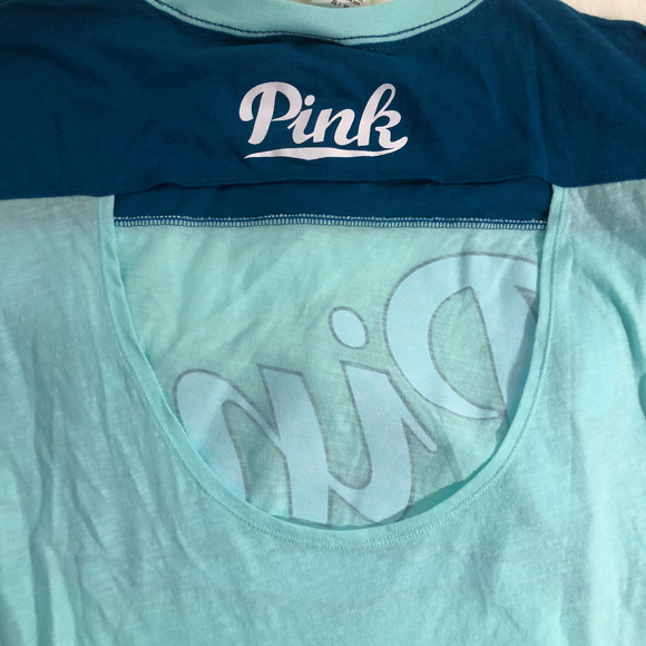 PINK VS Open Back Long Sleeve Shirt - Picture 3 of 4